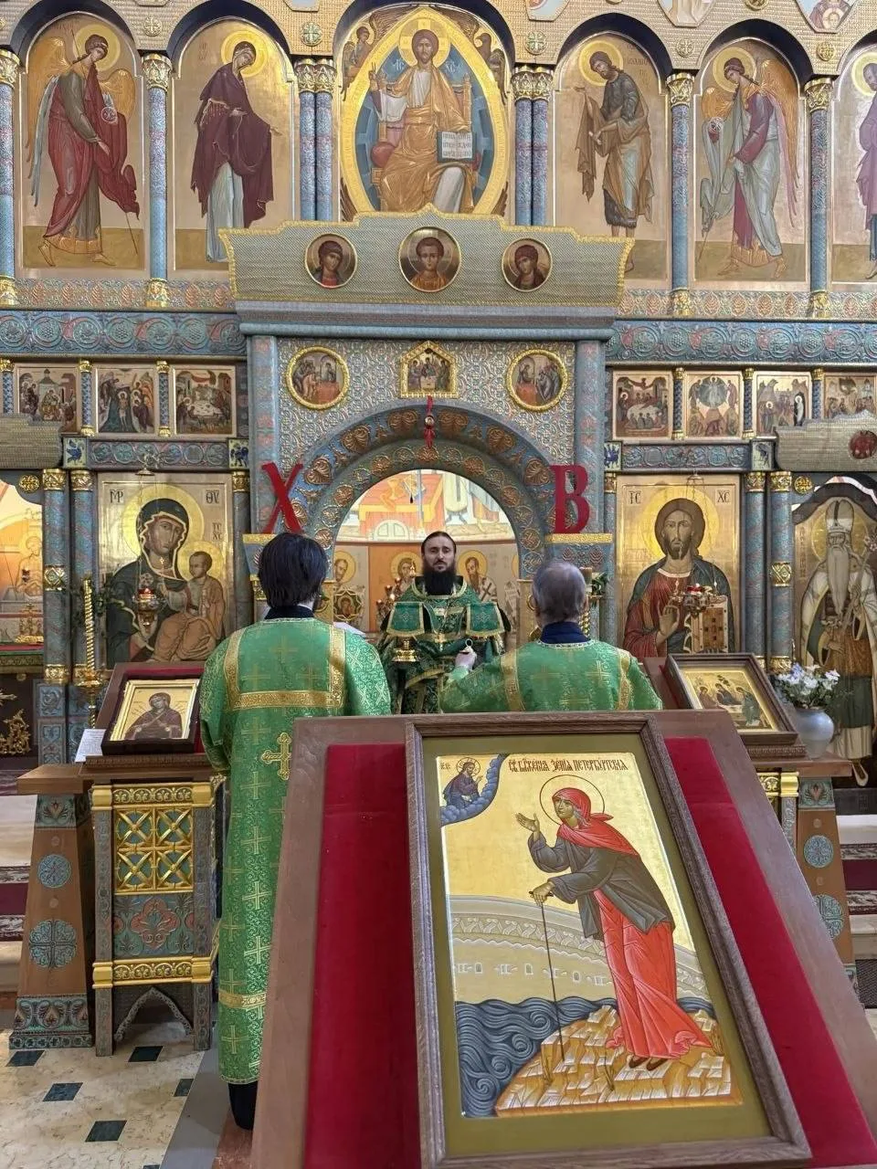 ⛪️В субботу 6 июня совершили отдание праздника Пятидесятницы и память блж. Ксении Петербургской 🙏

