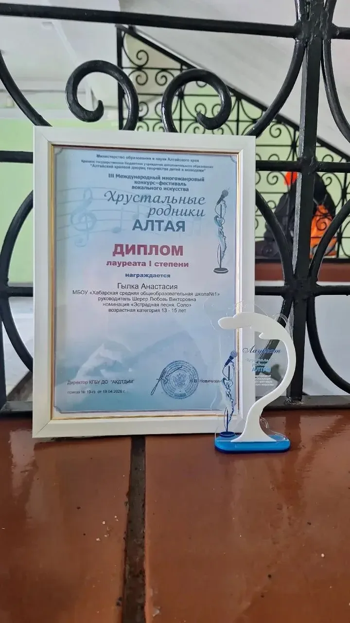 С огромной радостью делимся замечательной новостью — наша ученица Гылка Анастасия (МБОУ...