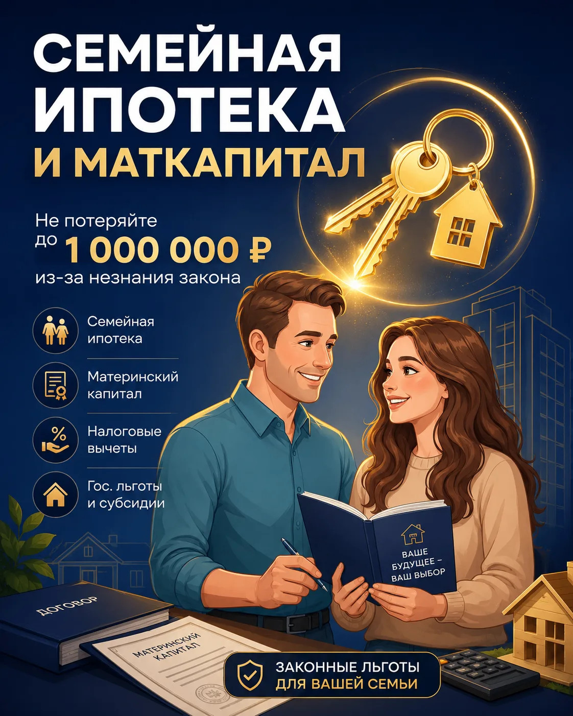 ⚖️ СЕМЕЙНЫЕ ЛЬГОТЫ И МАТКАПИТАЛ: ГДЕ СЕМЬИ ЧАЩЕ ВСЕГО ТЕРЯЮТ ДЕНЬГИ И ВСТУПАЮТ В СУДЕБН...