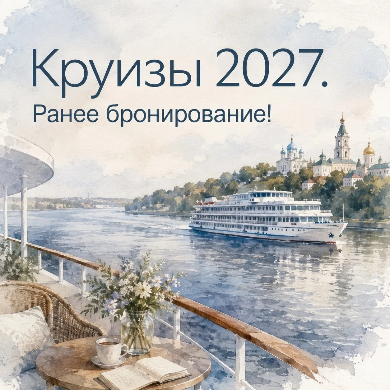 Групповые круизы на 2027 год 😃