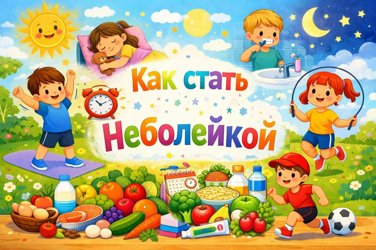 Продолжается набор в кружок 🧸 «Неболейка»: учимся быть здоровыми, сильными и уверенными!