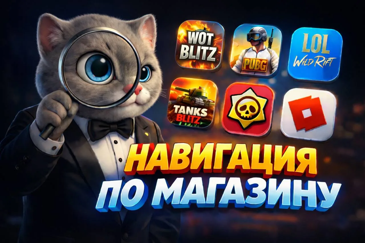 🔍Удобная навигация по нашему магазину Crazy Cat: