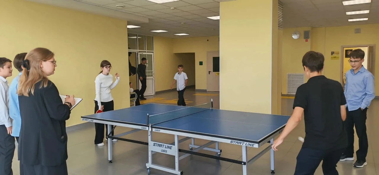 🏓 В Лицее стартовал турнир по настольному теннису!