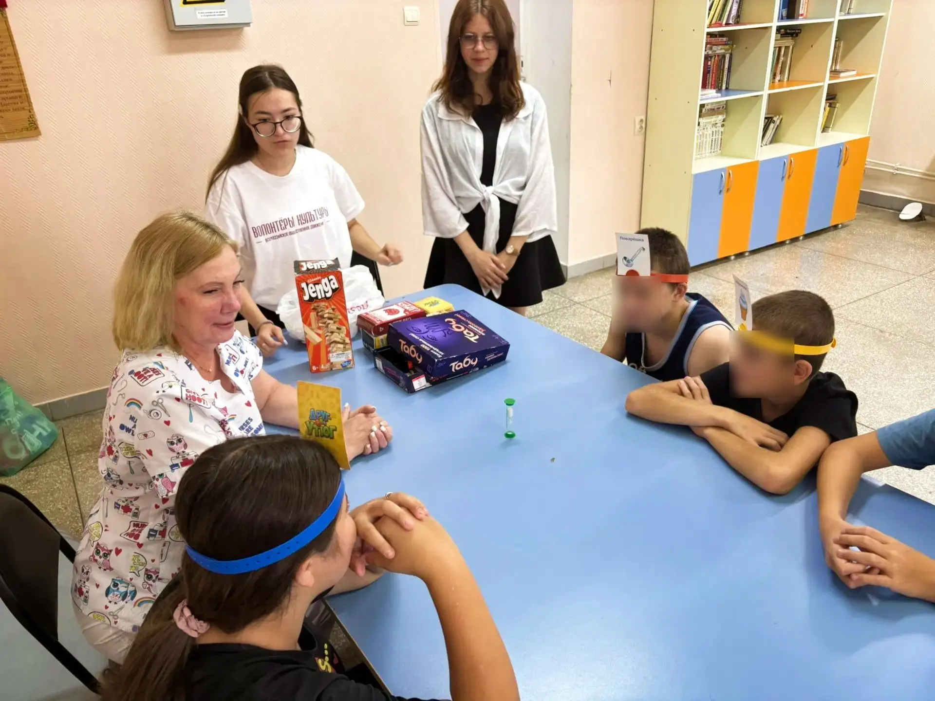 Настольные игры в областном наркодиспансере