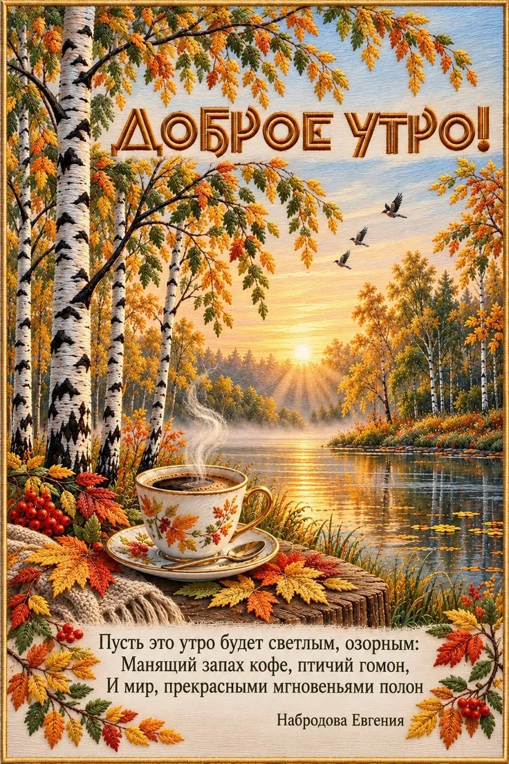 Доброе утро, Друзья! Среда!