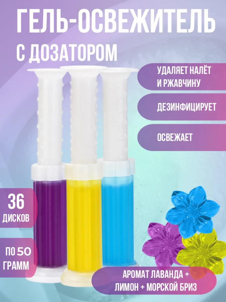 ⚡️ Гель для унитаза в шприце