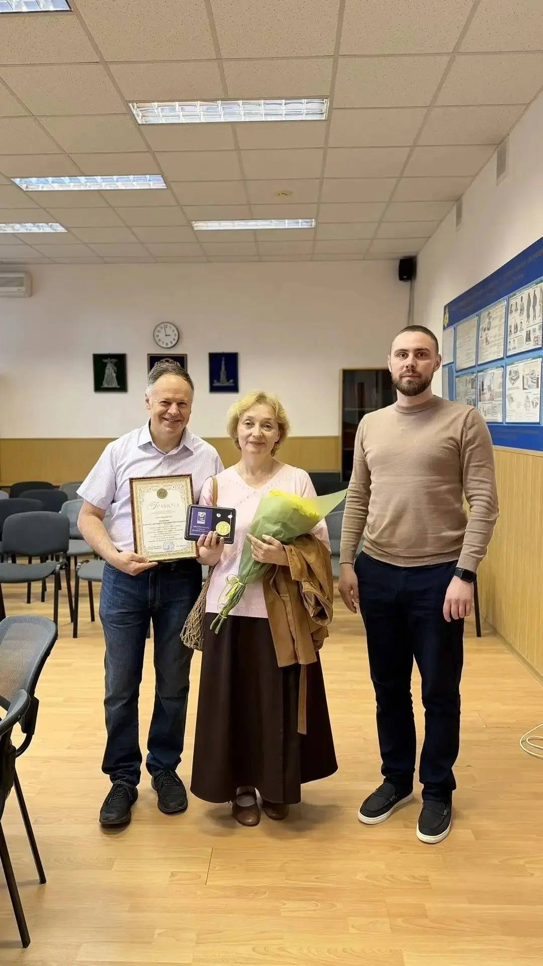 🎉 Поздравляем супругов Подчасовых с наградой! 🎉