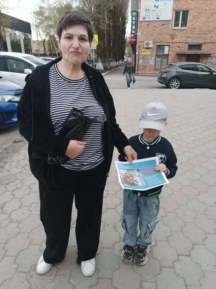 🐾 Спасем леопарда вместе!  В старшей группе №18 прошла важная экологическая акция, приуроченная к Дн