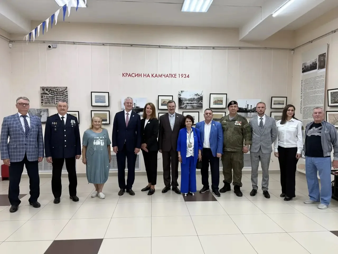 Выставка о легендарном ледоколе «Красин» открылась на Камчатке!