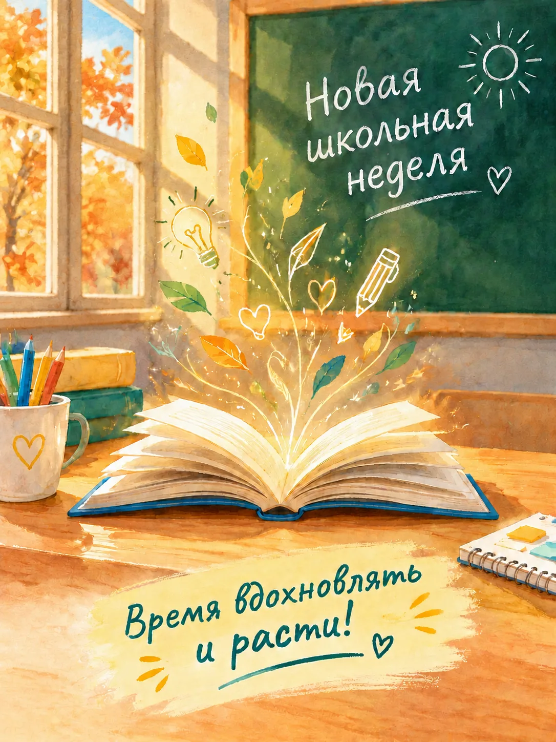 Пусть ваша неделя будет наполнена вдохновением, творчеством ❤️, яркими открытиями и рад...