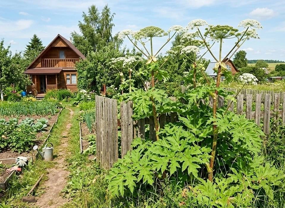 ❗️Первый штраф с помощью дрона с ИИ выписали жителю Подмосковья за борщевик на участке