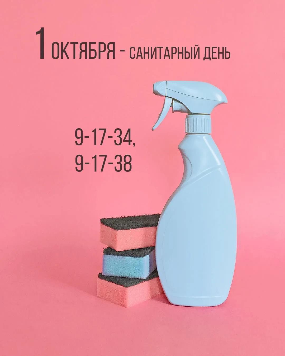 Сегодня наводим чистоту и порядок!🧹