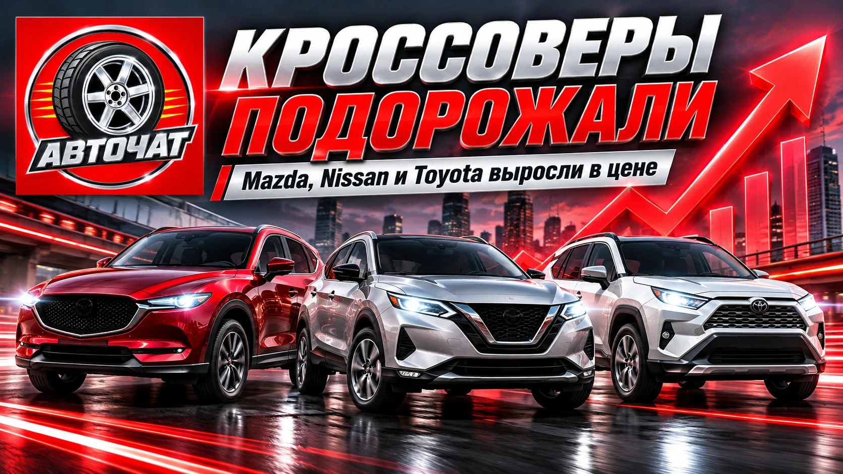 Mazda, Toyota и Nissan подорожали в России: дилеры переписали цены