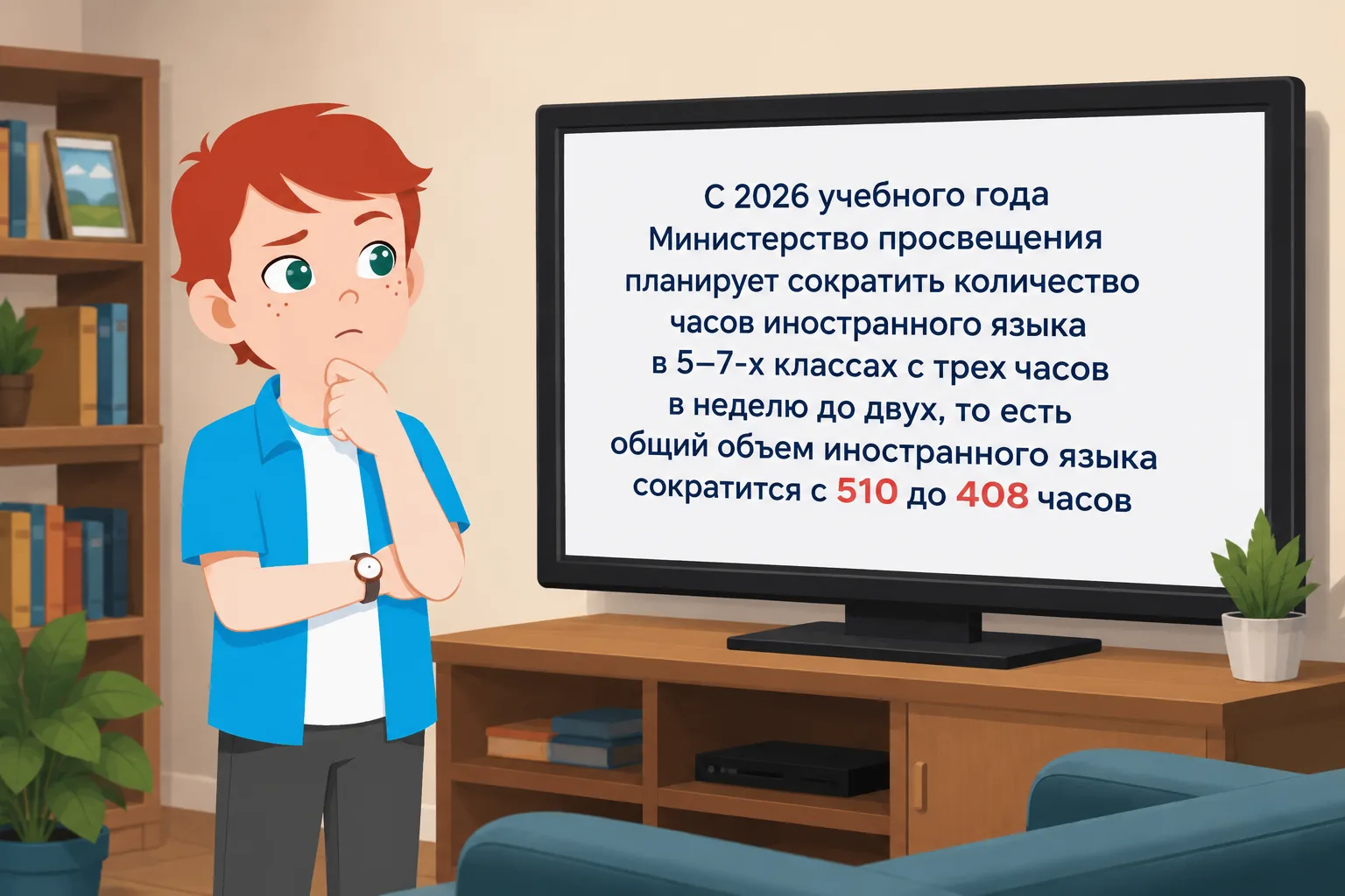 АНГЛИЙСКОГО В ШКОЛЕ СТАНЕТ МЕНЬШЕ