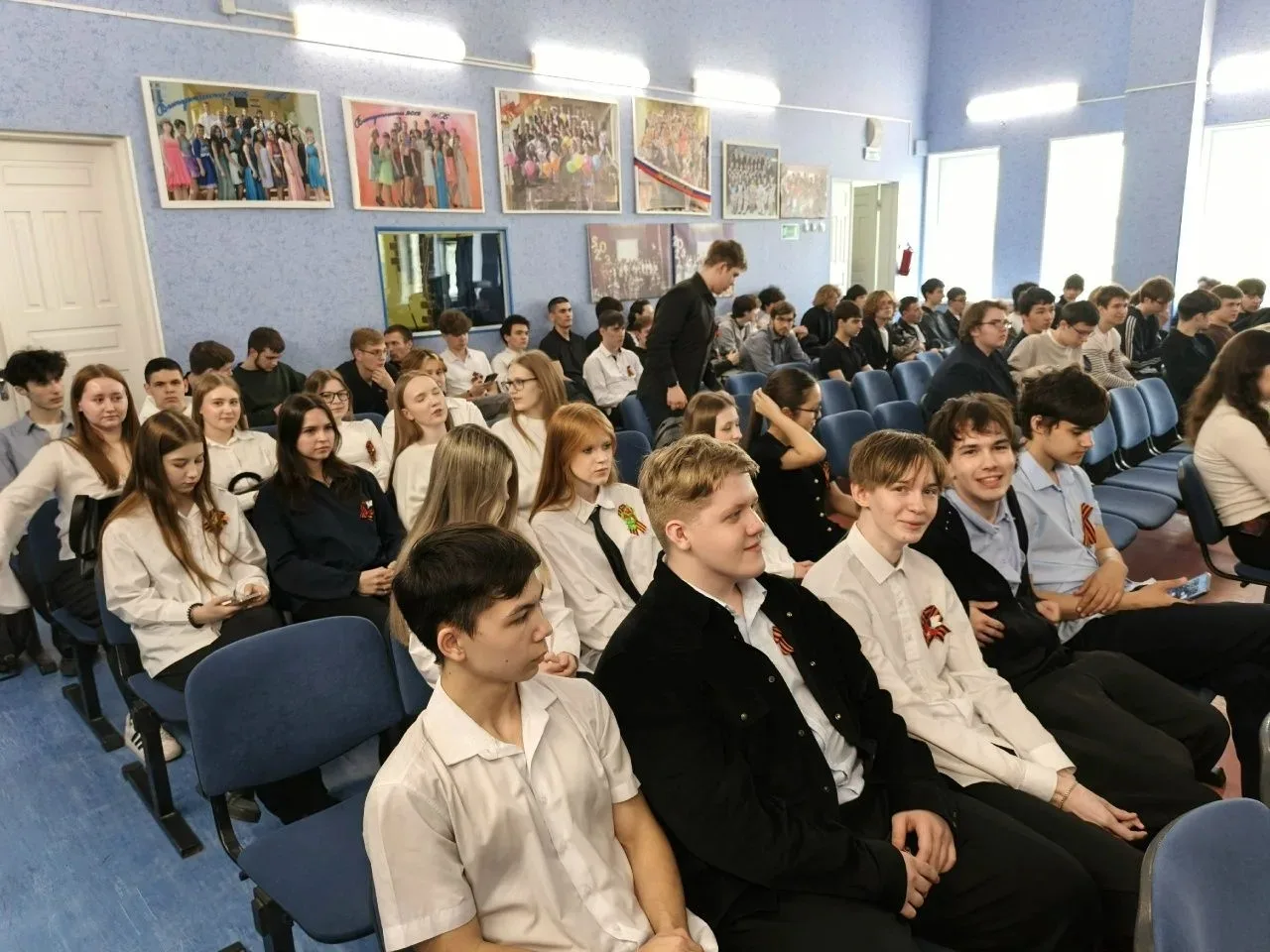 О будущей профессии. Встреча с представителем военного комиссариата города   В преддверии Дня Победы