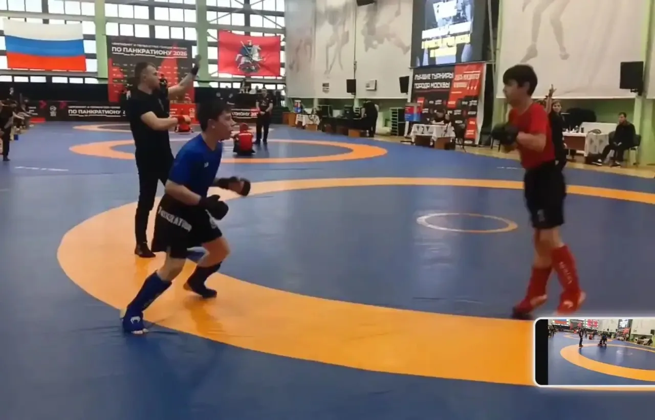 Гордимся нашим чемпионом! 🏆💪  🌟 Ученик 9 класса Егор стал чемпионом города Москвы по панкратиону сре