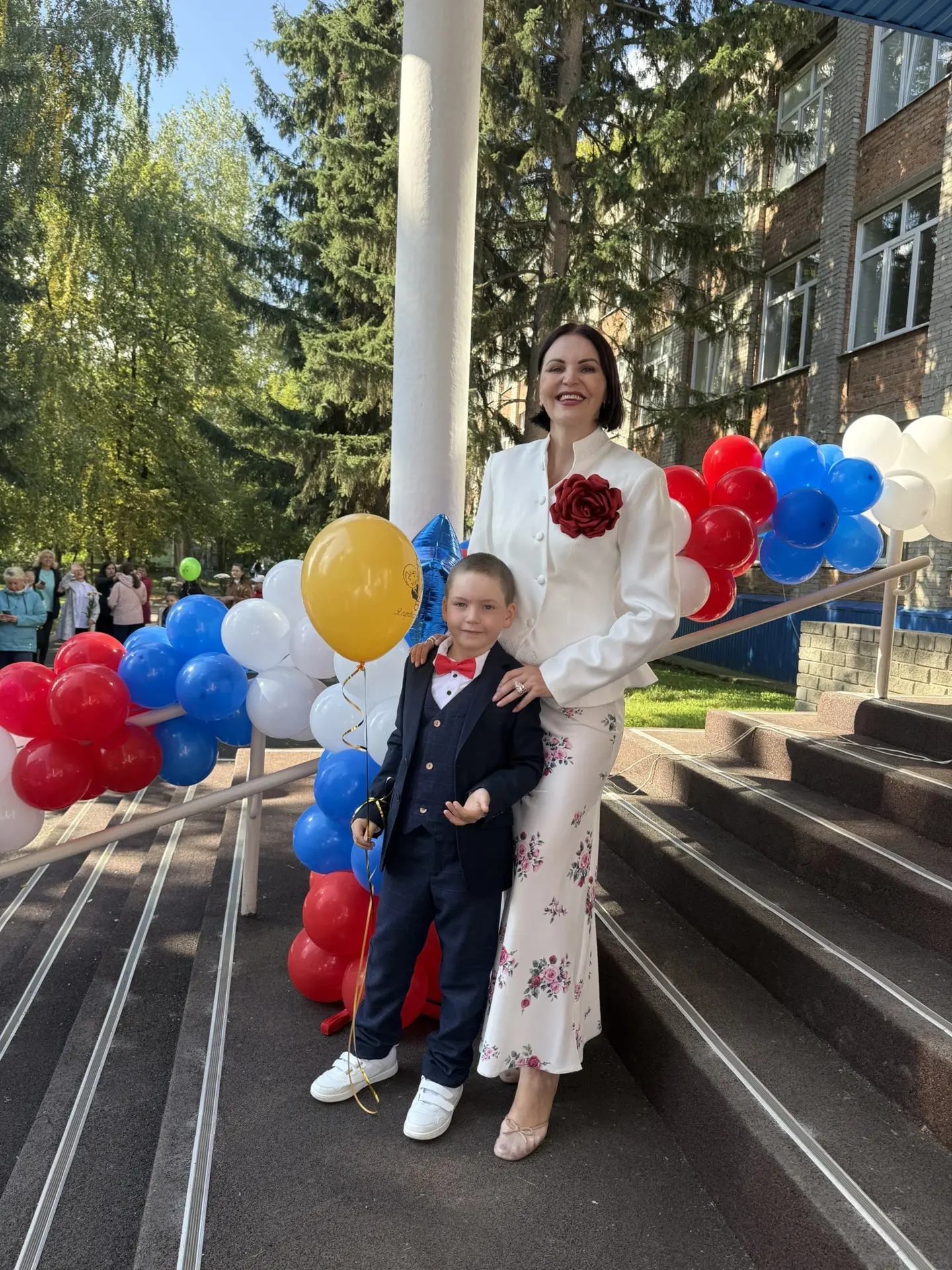 События летят невероятно быстро! Вот и Андрей уже первоклассник!