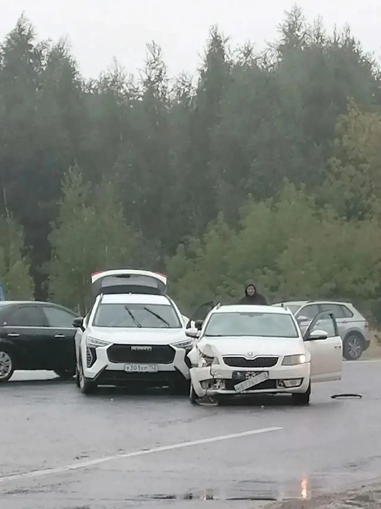 ДТП на Березовой, поворот с Казанки