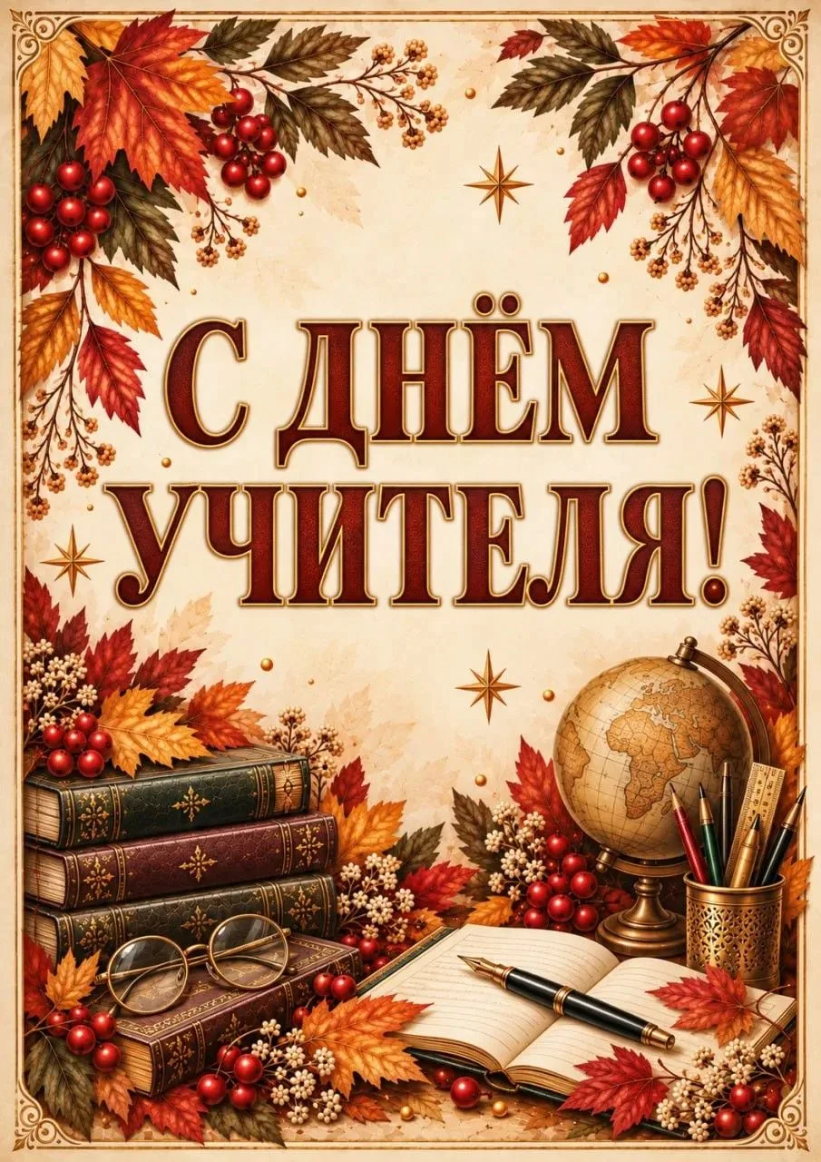 💐  С Днём Учителя!💐