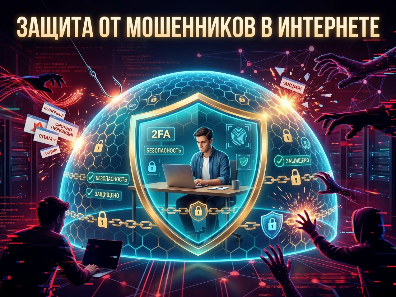 🔐 Защита от мошенников в сети: новый сервис на Госуслугах