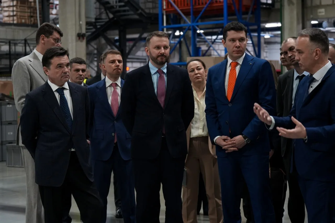 В Раменском вместе с заместителем руководителя Администрации Президента Максимом Орешкиным и главой 