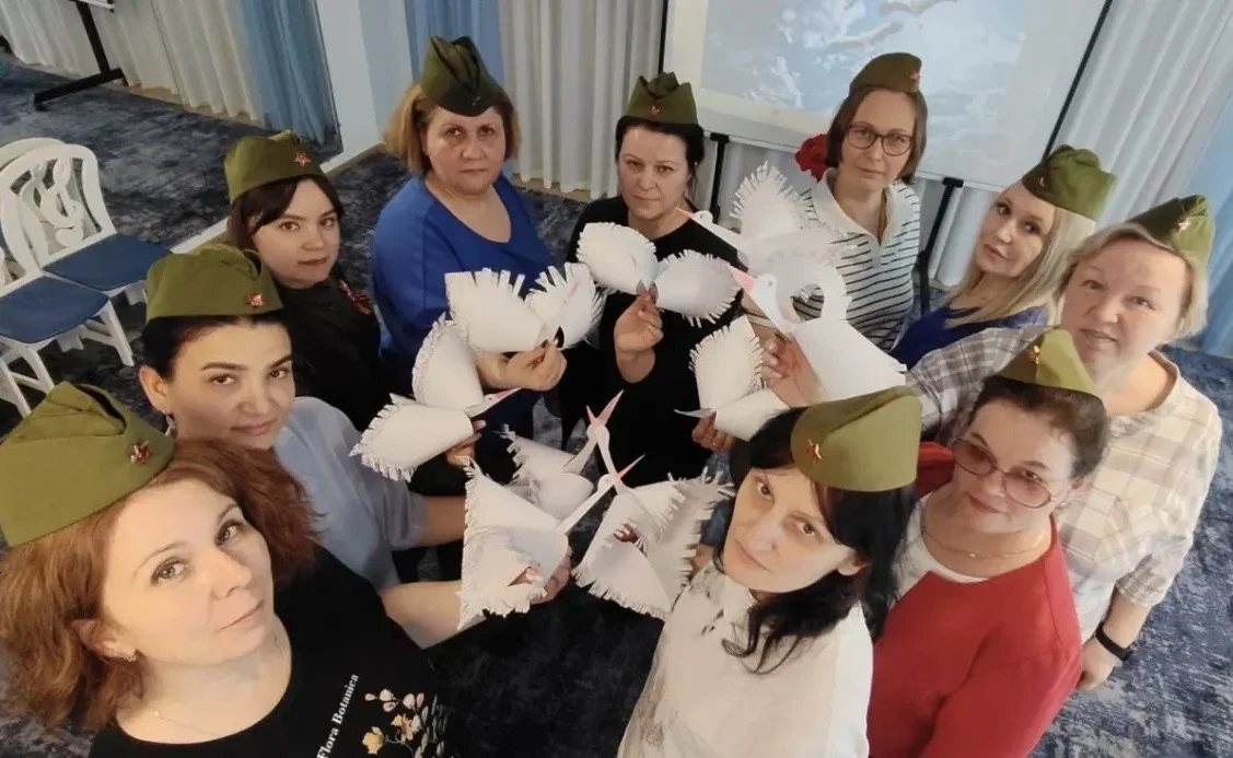 🕊«Журавли Победы» – память сквозь года  На Кавказе существует древняя легенда: воины, павшие на поле