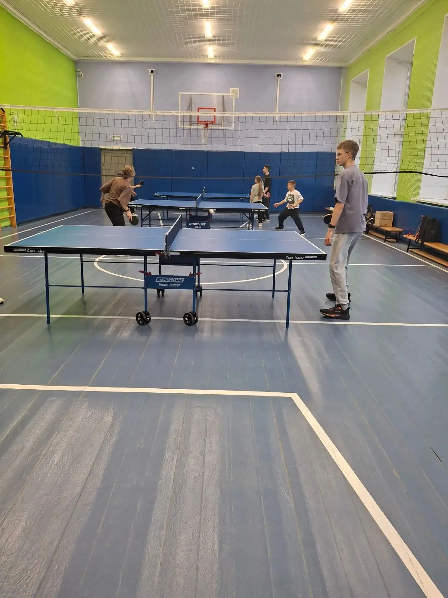 🏓 А у нас вовсю идут занятия по настольному теннису! 🏓