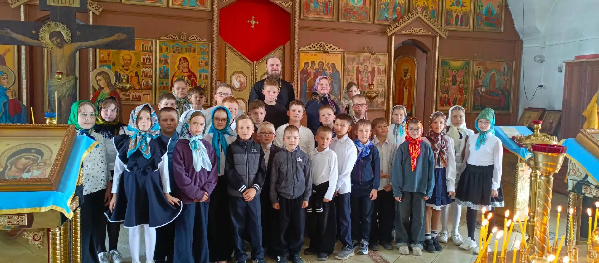 🍂⛪Сегодня в храме состоялась встреча учащихся 4 класса (кл. руководитель Исаева Т. А.)...