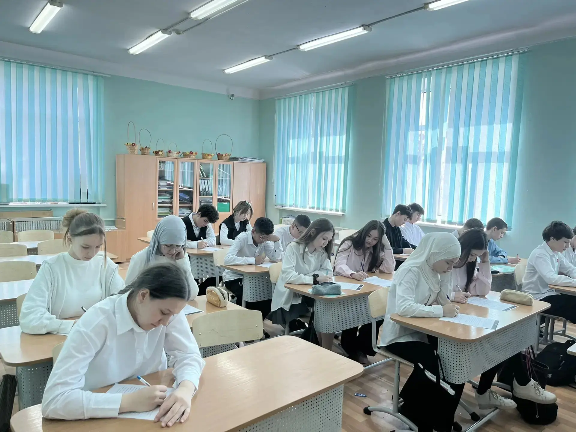 Гимназиядә «Татарча яз»! ✍️✨