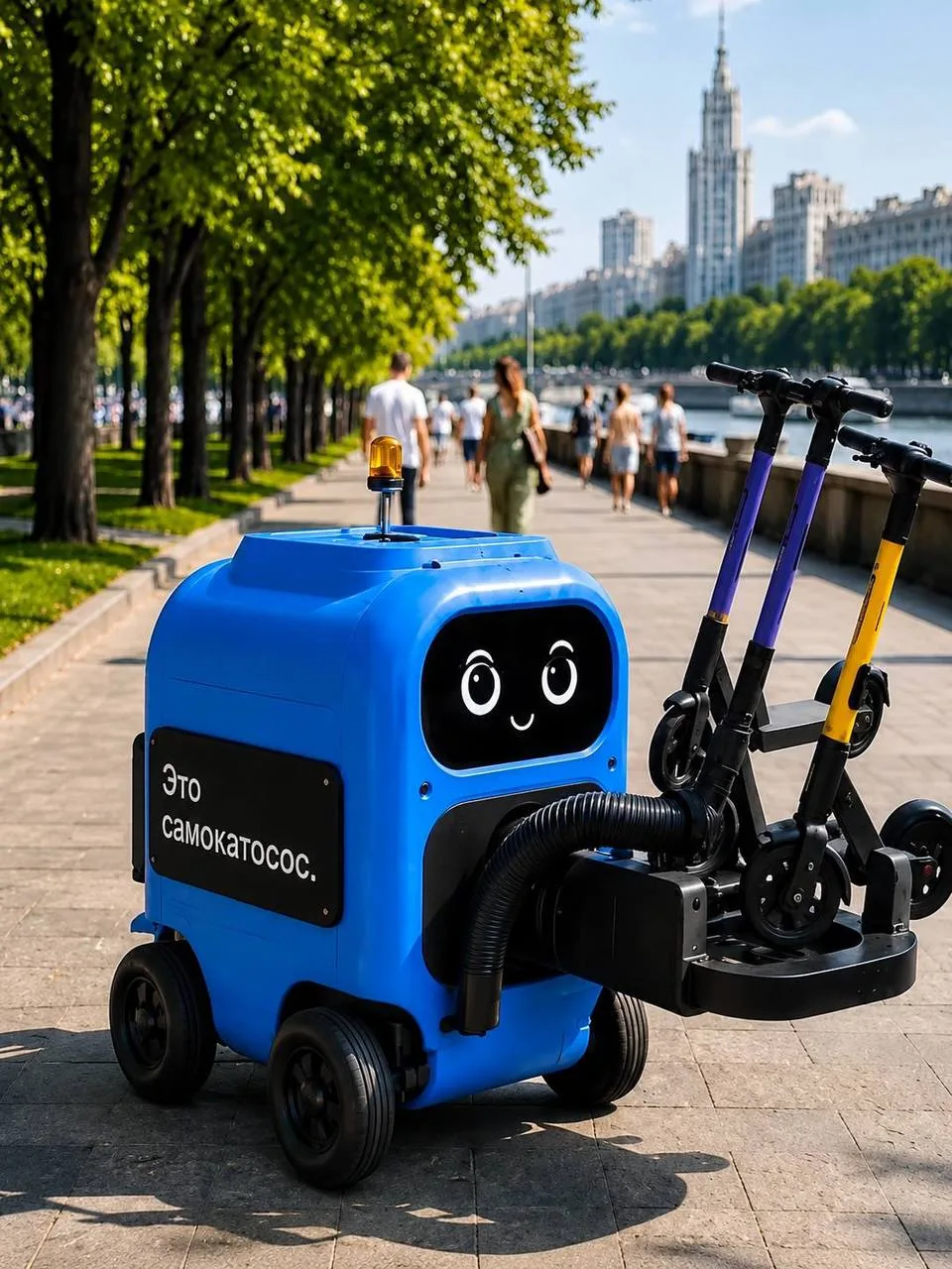 😊 В сети показали, какие роботы нужны в Москве на самом деле