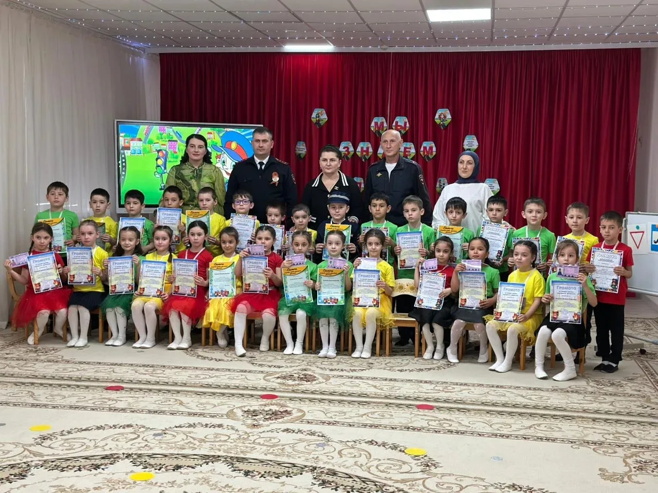 Неделя безопасности в детском саду.