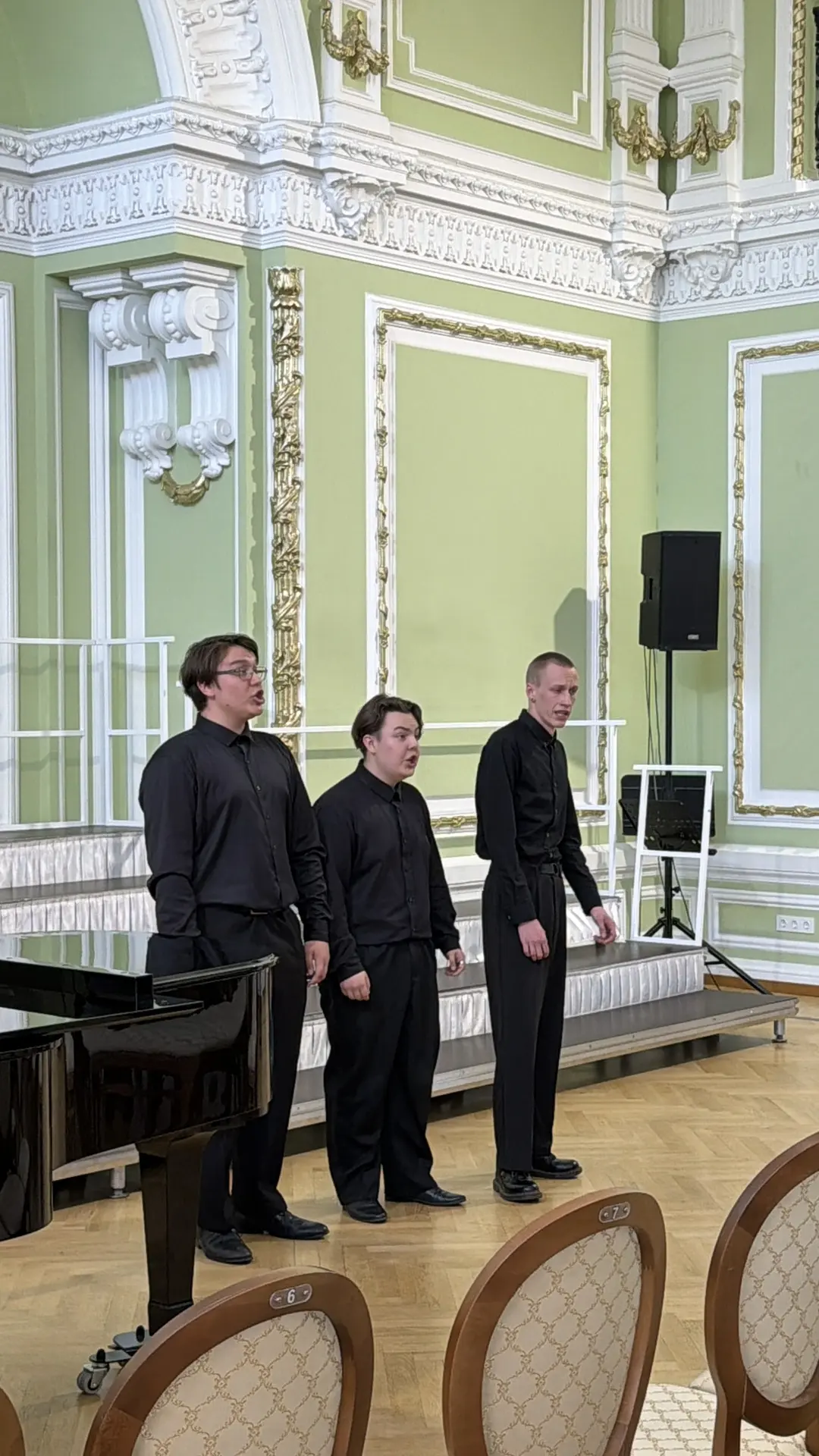 Экзамен по вокальному ансамблю у 9 класса и 1 курса прошел сегодня в колледже ♥️🎶 Волнение и пережи