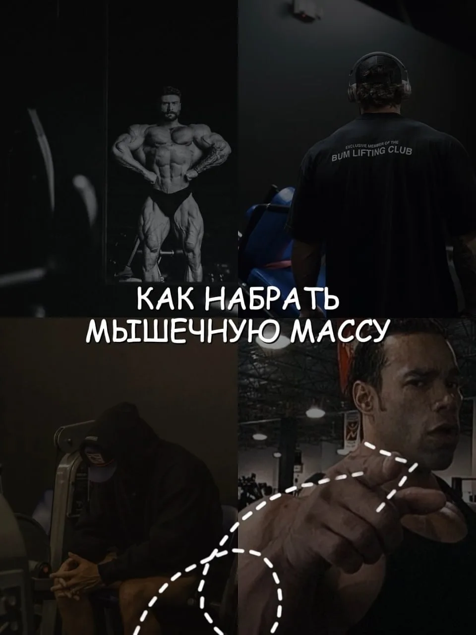 Как набрать мышечную массу 💪