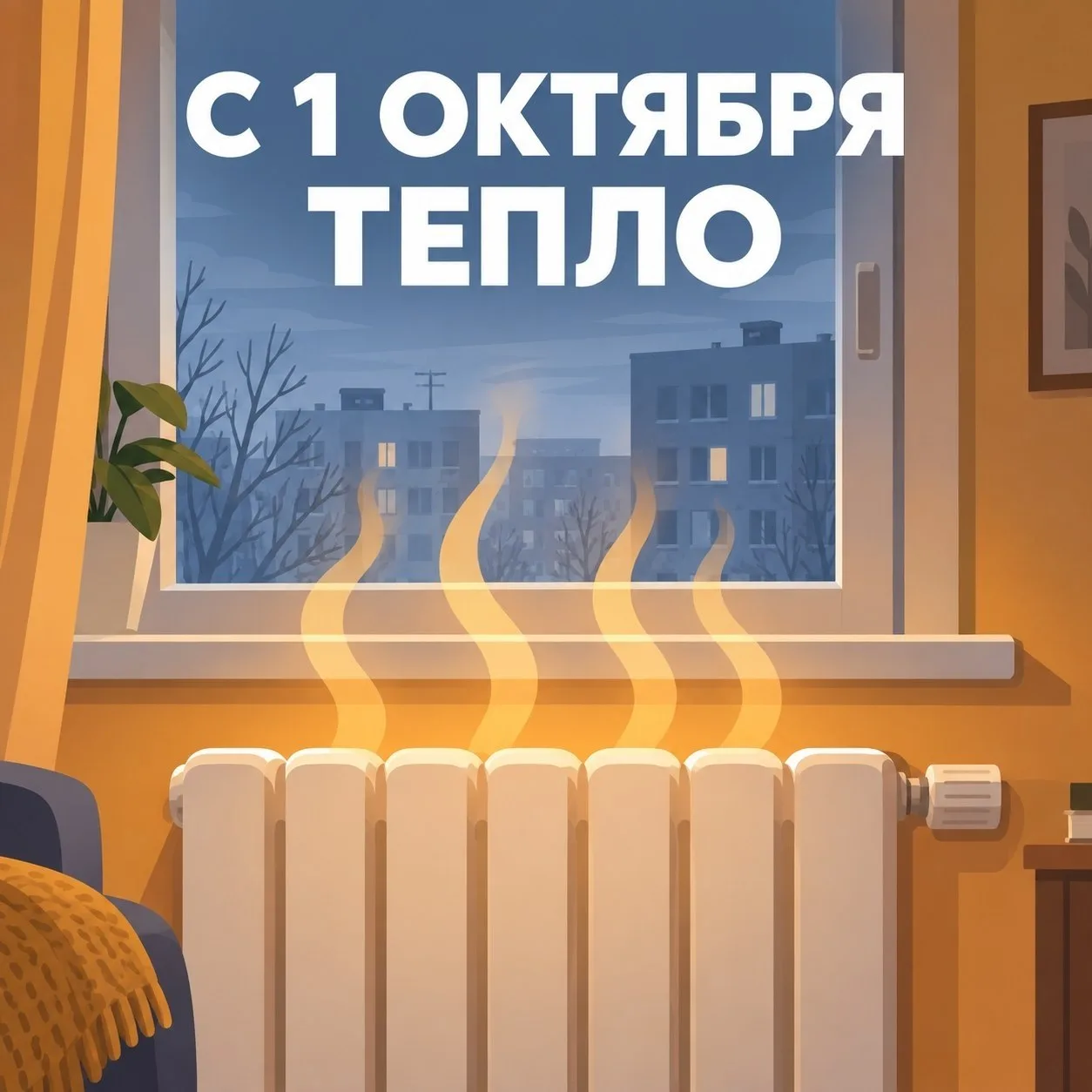С 1 октября в Москве начинают включать отопление. Об этом сообщил мэр Москвы Сергей Соб...