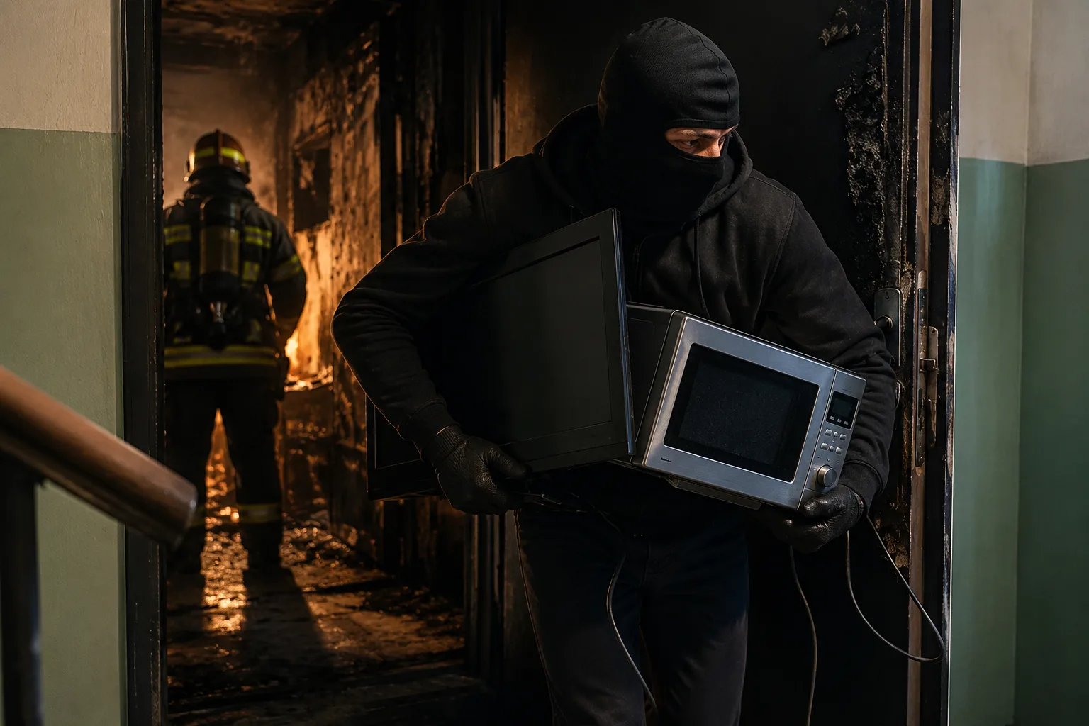 🔥 Пожар помог вору обчистить квартиру

В Хабаровске пожар в квартире на улице Суворова неожиданно п