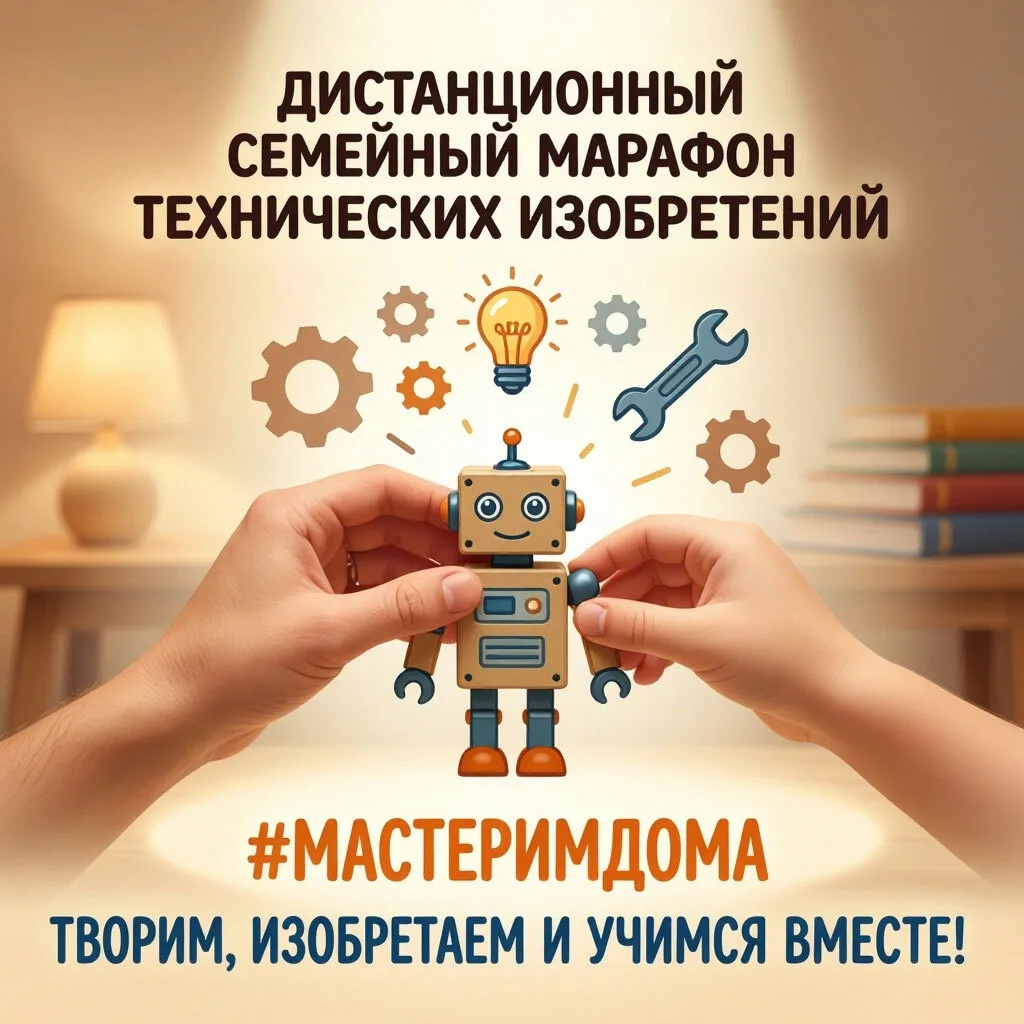 Продолжается прием работа участников дистанционного семейного марафона технических изоб...