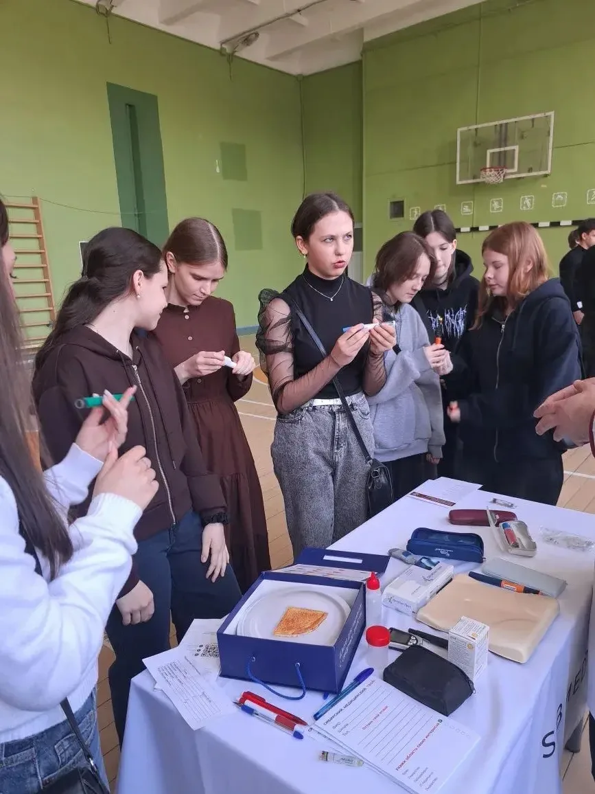 🩺В субботу наши ученики приняли участие в выездном Дне открытых дверей СибГМУ, который проводился на
