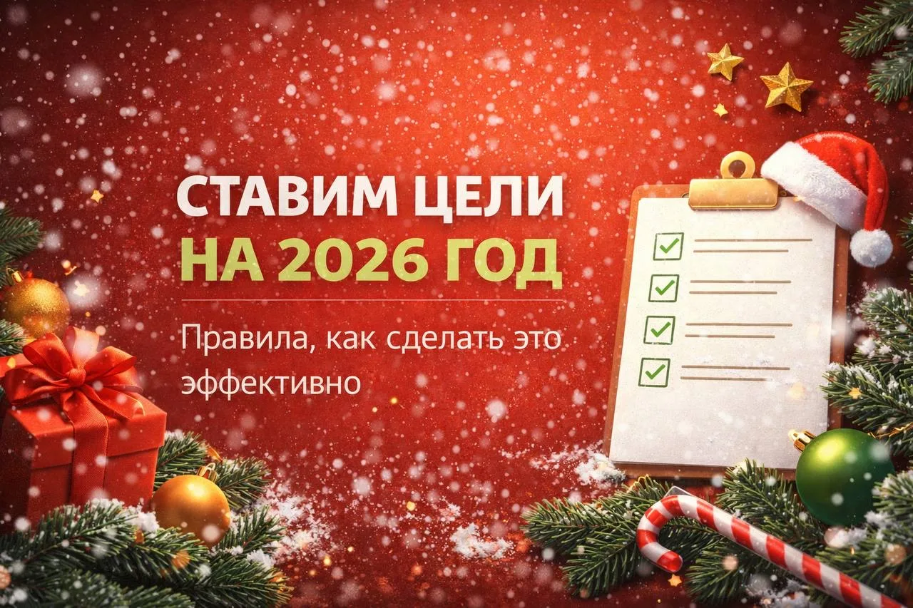 ✨ Уже поставили цели на 2026 год?) НЕТ!? Тогда давайте вместе!  Про цели на 2026 год обычно вспомина
