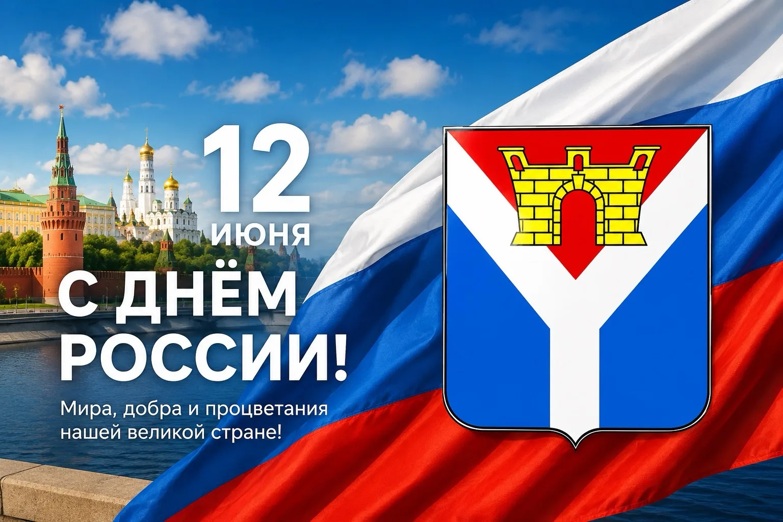 Уважаемые жители Усть-Лабинска! Сердечно поздравляю вас с Днём России!

🇷🇺 12 июня — это символ на