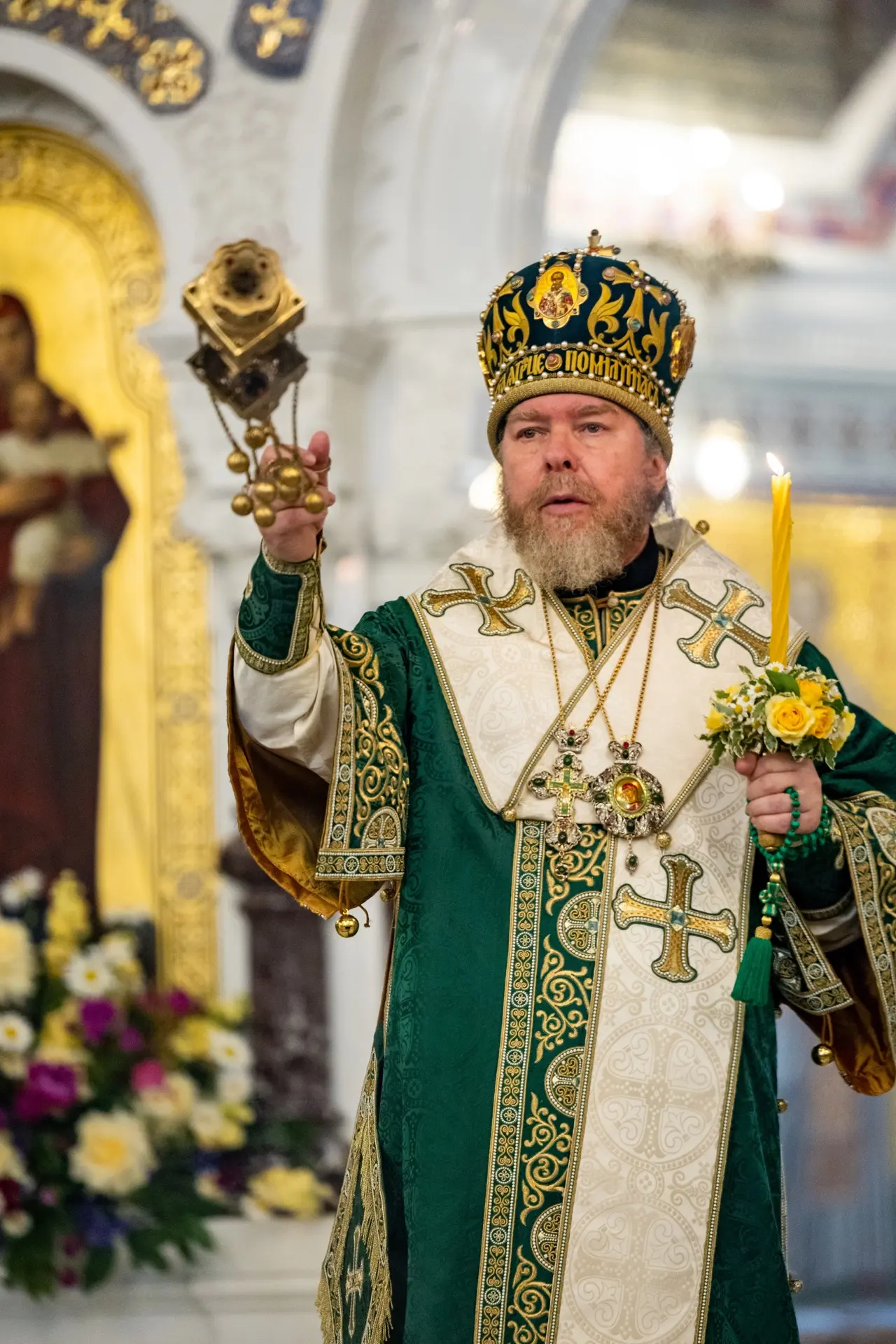 Проповедь митрополита Симферопольского и Крымского Тихона в день Святой Троицы, Пятидес...