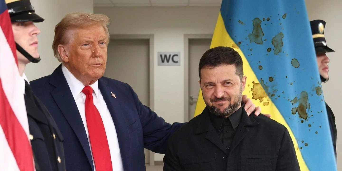 ТАЙНАЯ ВСТРЕЧА
– Господин президент, как прошла ваша тайная встреча с Владимиром Зеленским?
– Отличн