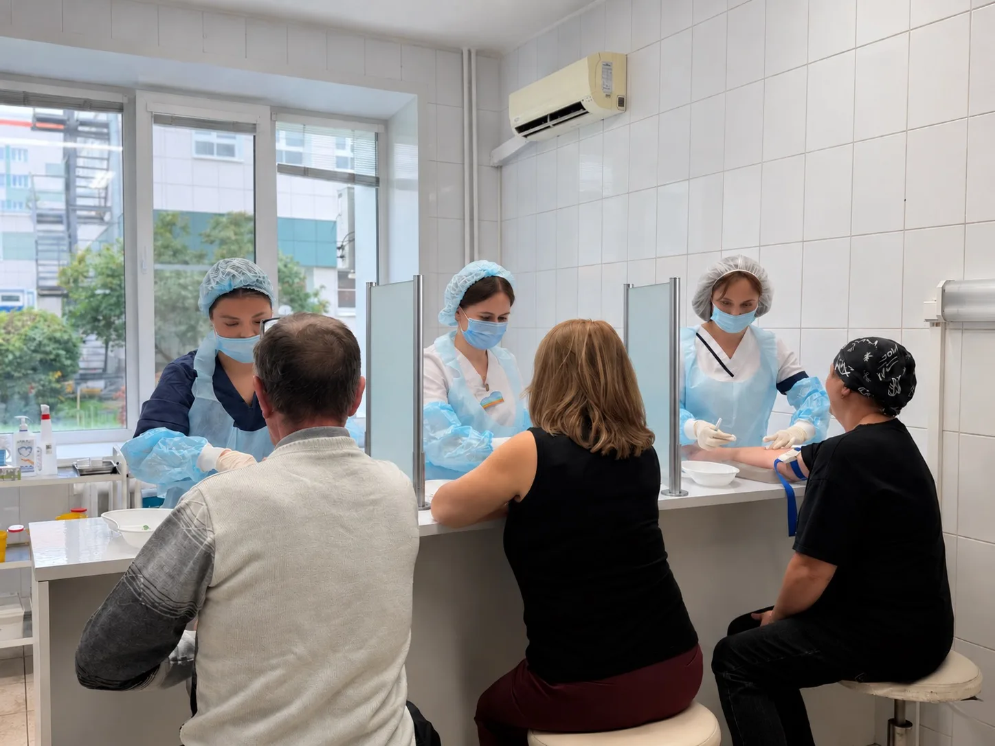 ✨ В поликлинике Республиканской онкологии обновили кабинет забора крови. Теперь здесь о...