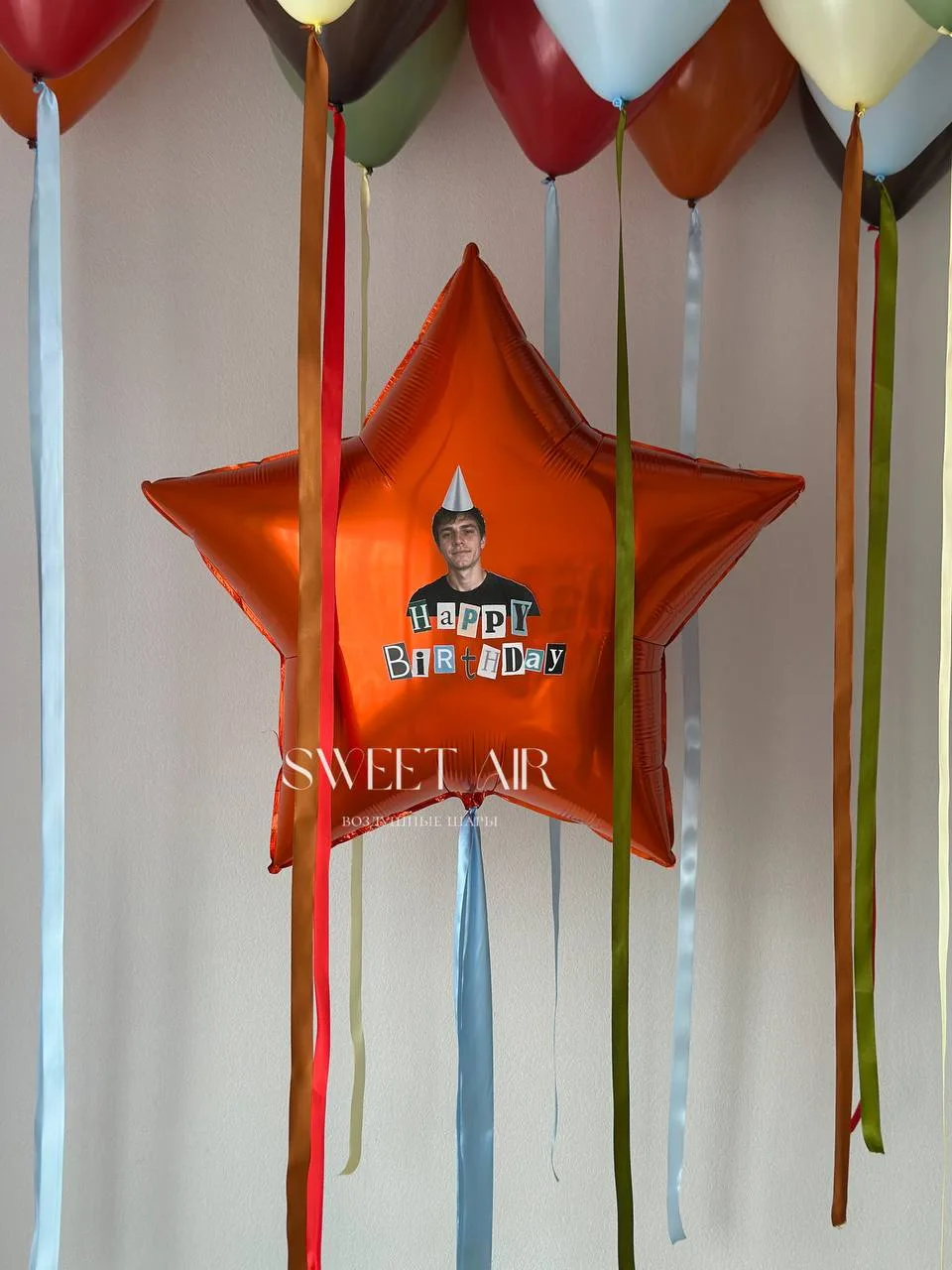 Десерт заказали. А за шарами - в другое место? Больше не нужно 🎈