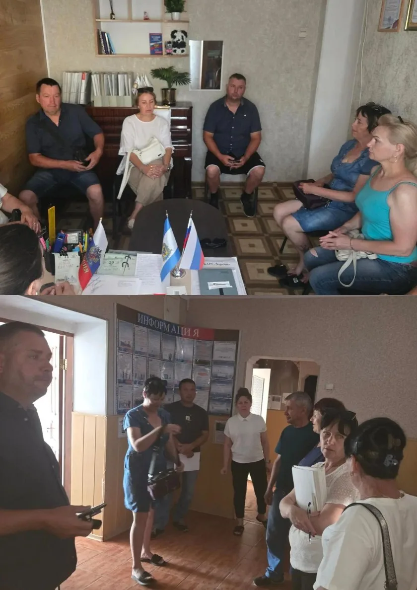 Специалисты территориального отделения ГКУ Херсонской области «Центр занятости населения Херсонской 