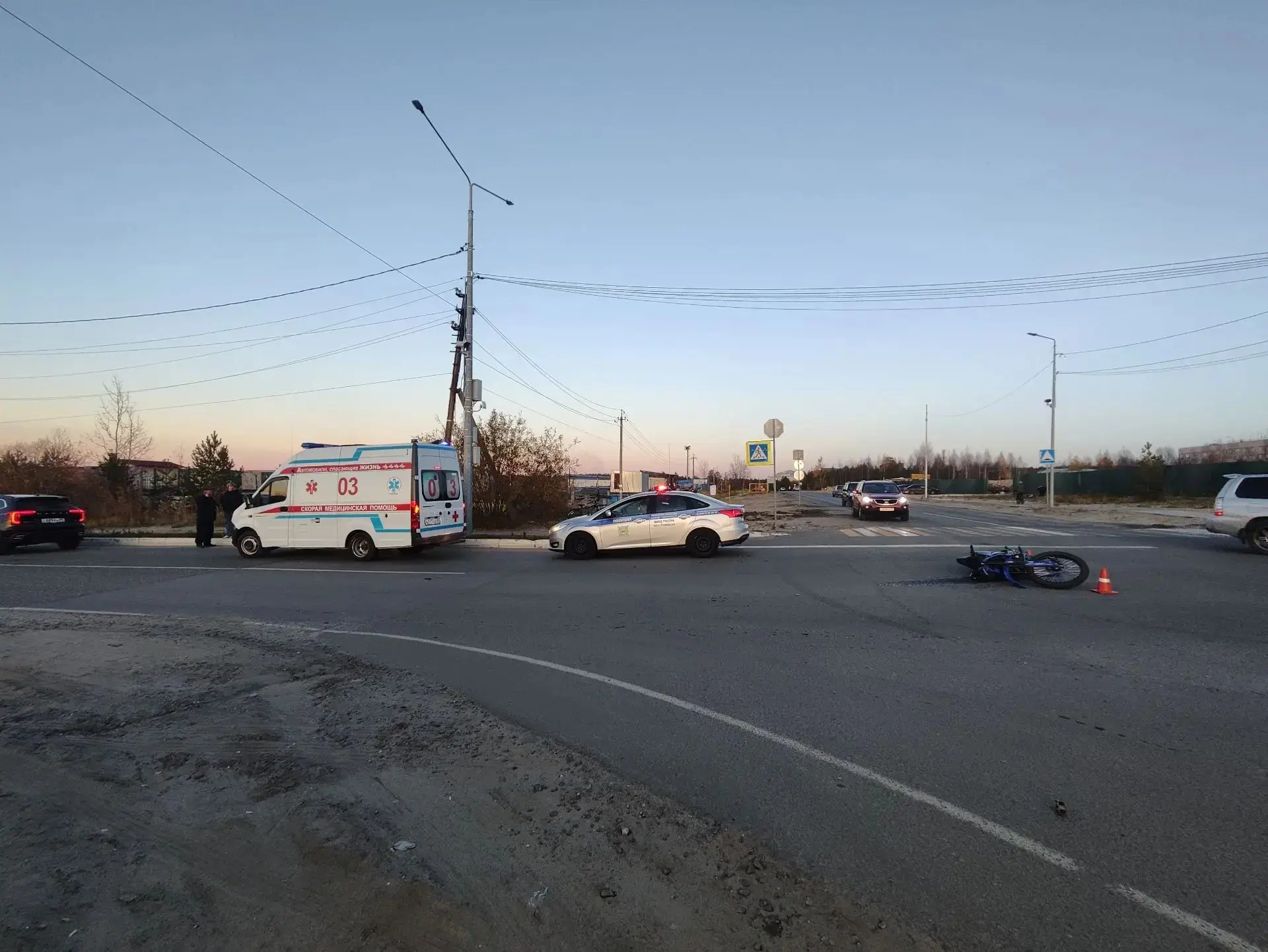 🛵 В Ноябрьске в ДТП пострадали двое подростков