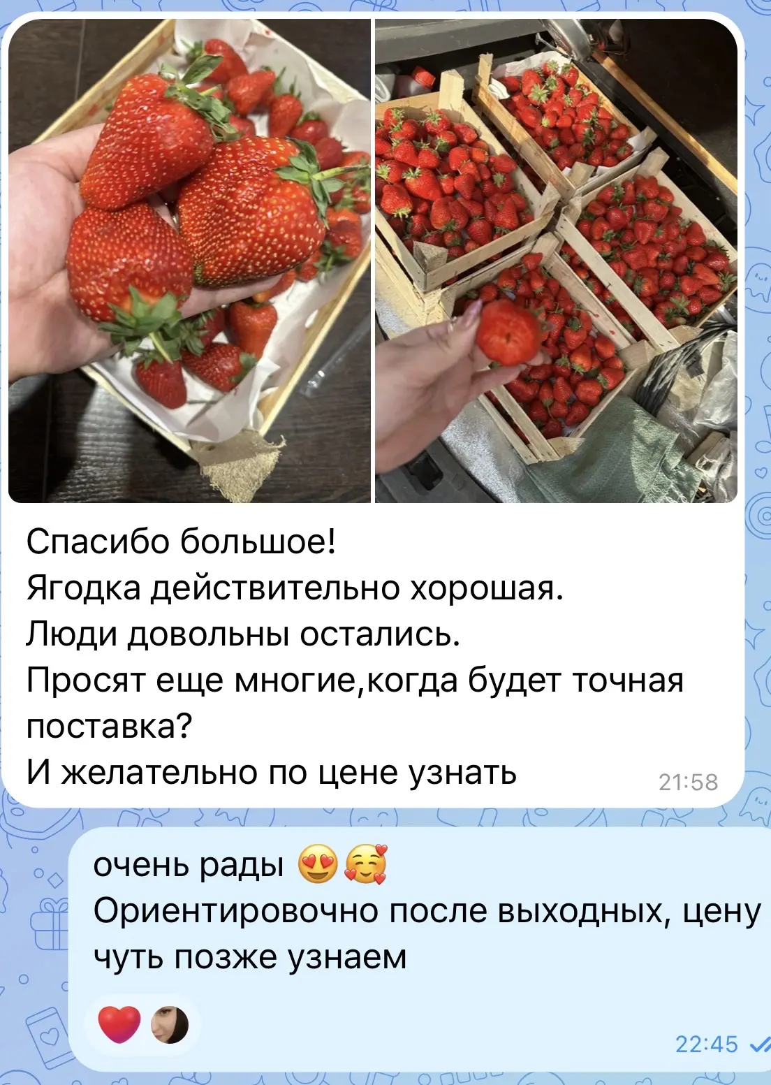 Дорогие друзья!  Команда «Первый Ягодный» поздравляет вас с этим тёплым весенним праздником 🌷   Пуст