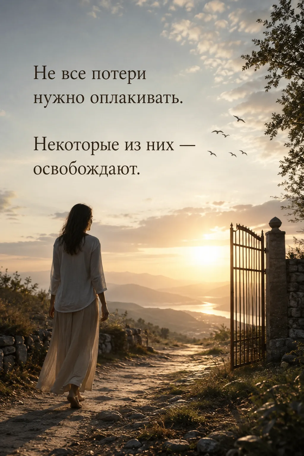 Не все потери
нужно оплакивать.
Некоторые из них —
освобождают.

❤ Психология отношений