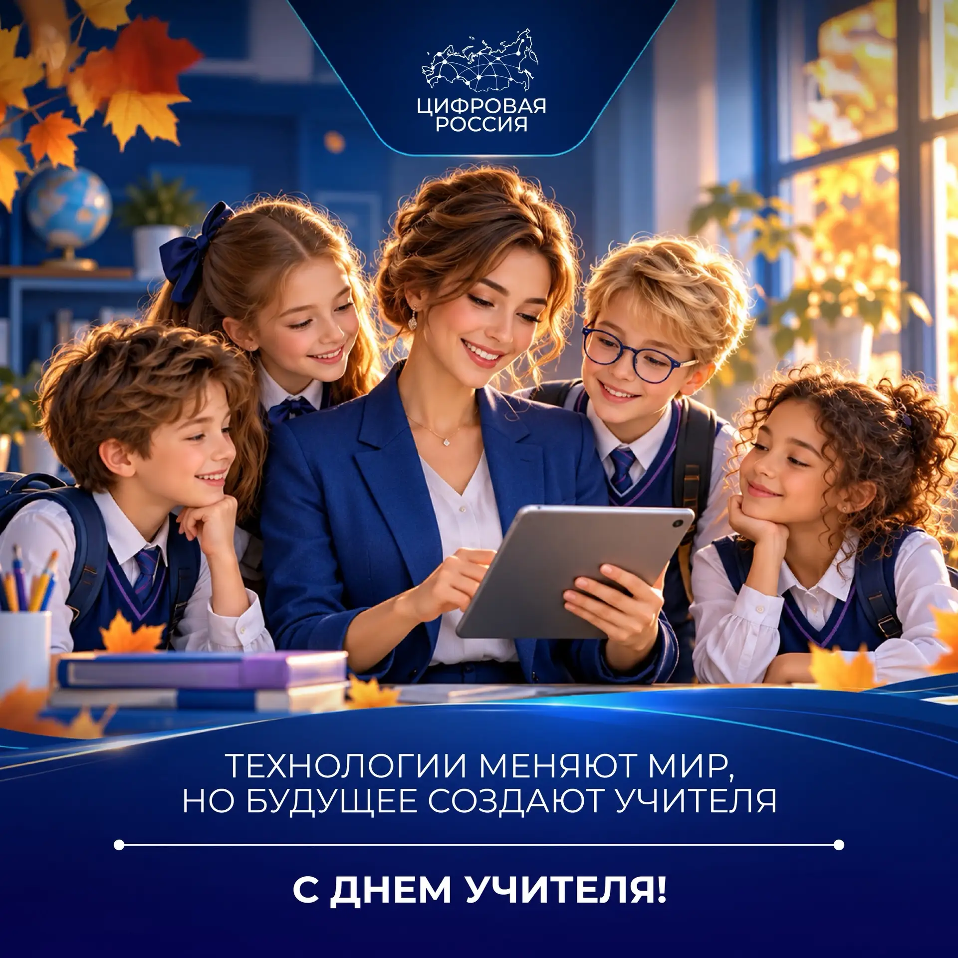 С Днем учителя! 🧑‍🏫