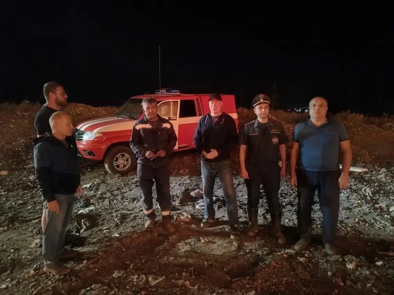 ❗На свалке произошло серьёзное возгорание. В связи с этим на месте оперативно создан шт...