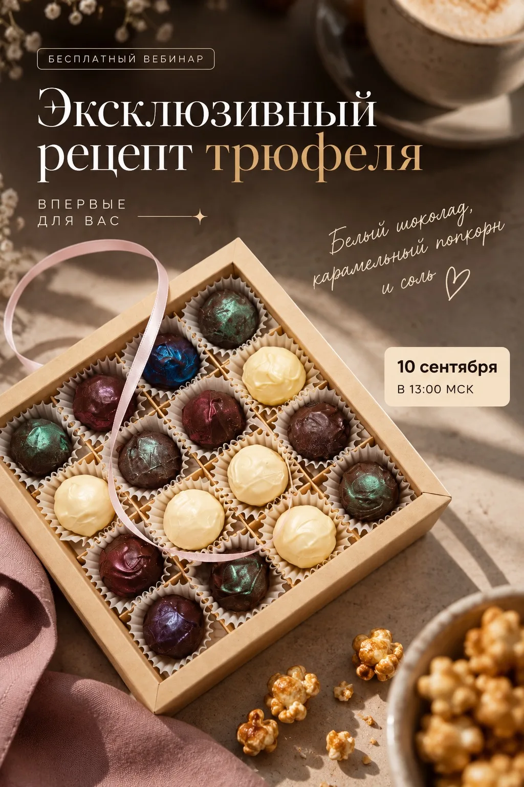 Я ещё никому не дарила этот трюфель 🍿